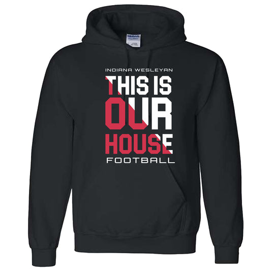 IWU This Is Our House Hoodie BLACK