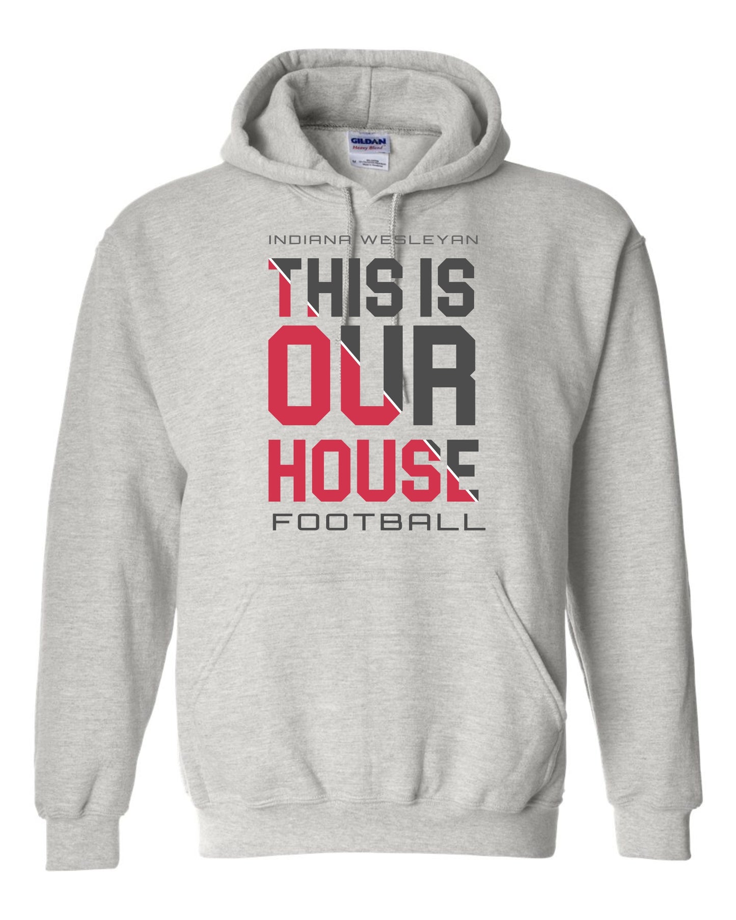 IWU This Is Our House Hoodie ASH GREY