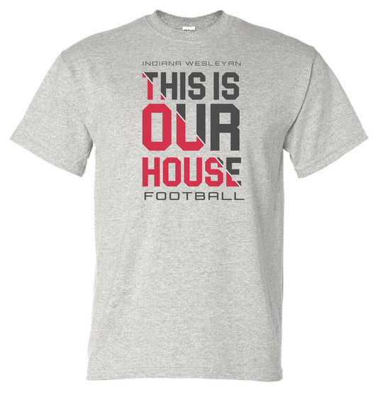 IWU This Is Our House Tshirt Ash Grey