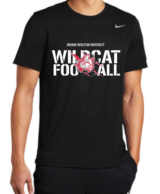 Wildcat Football Nike Tshirt BLACK