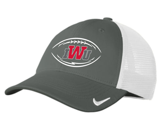 IWU Football Logo FlexFit Nike Hat